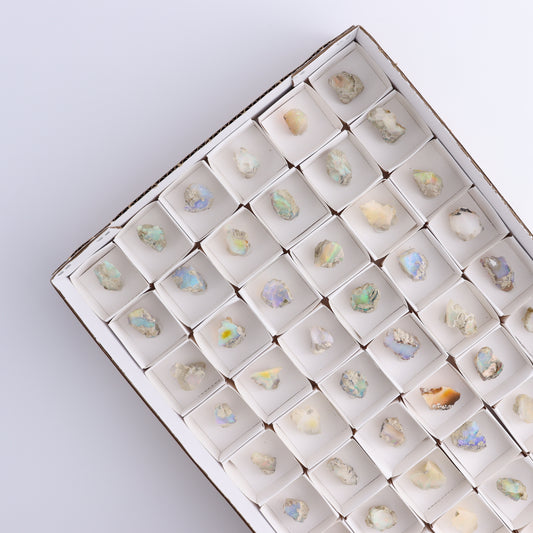 Ethiopian Opal Set of 54 - Expert Wholesale and Supplier of Wholesale Crystals & Bulk Gemstones, ["Ethiopia","ethiopian opal","Opal"]