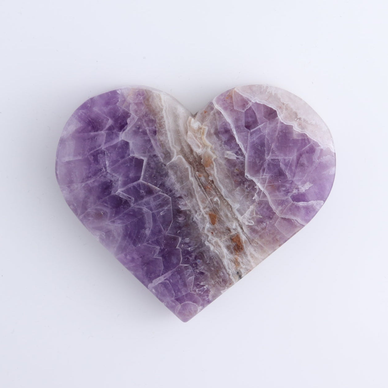 Amethyst Hearts Set of 3