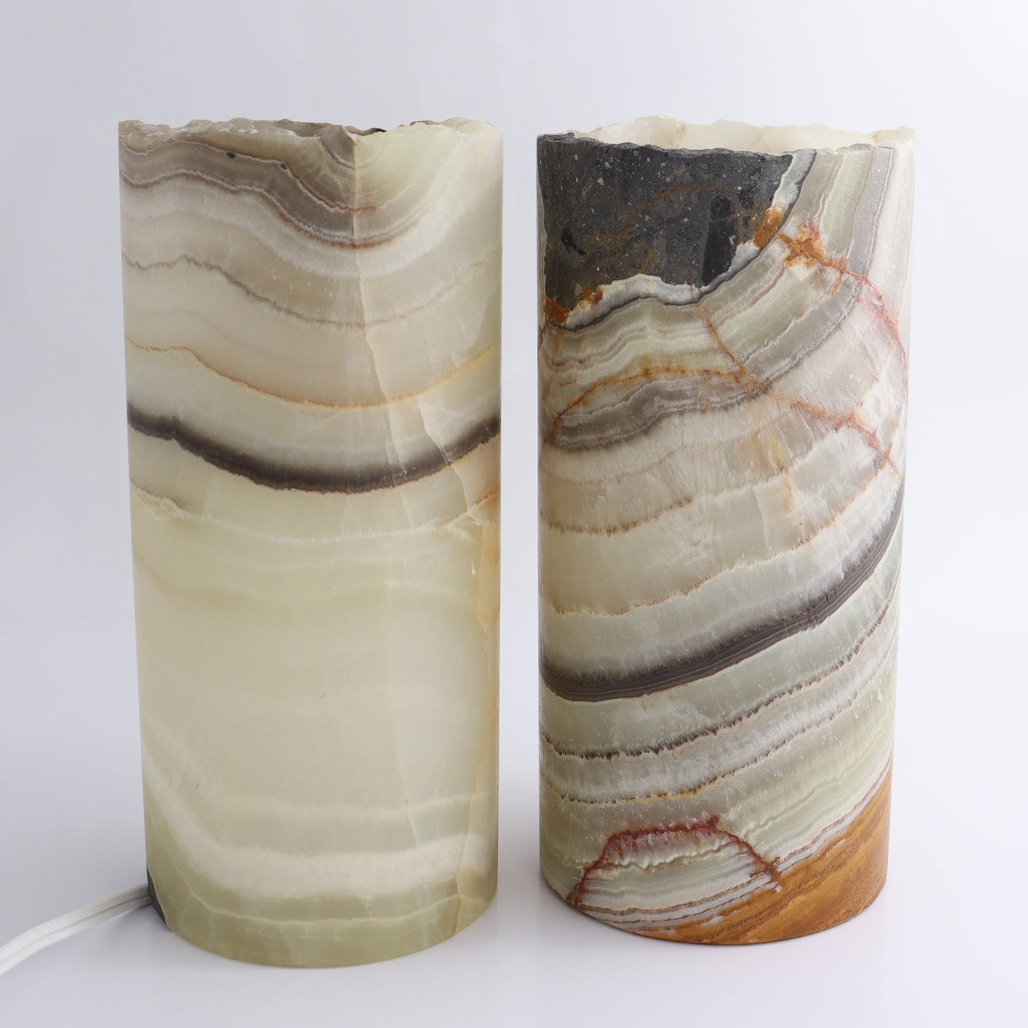 Onyx Lamps Set of 2 - Expert Wholesale and Supplier of Wholesale Crystals & Bulk Gemstones, ["Lamps","Mexico","onyx"]