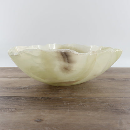 Mexican Onyx/Calcite Bowl 16"