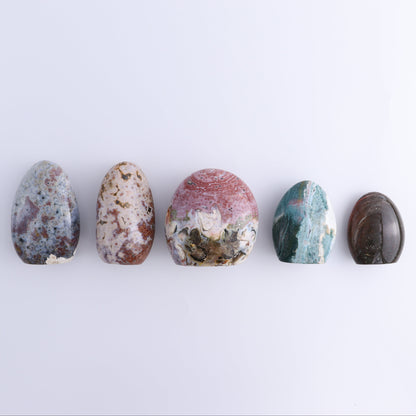 Ocean Jasper Freeform Set of 5 - Expert Wholesale and Supplier of Wholesale Crystals & Bulk Gemstones, ["Freeforms","jasper","Ocean Jasper"]
