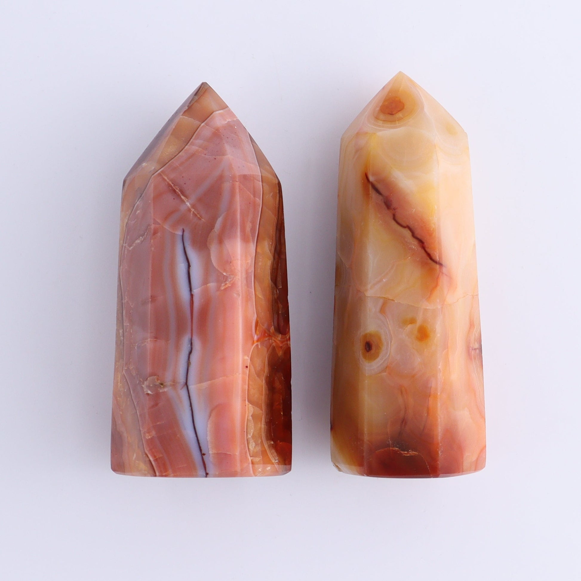 Carnelian Towers Set of 11 - Expert Wholesale and Supplier of Wholesale Crystals & Bulk Gemstones, ["carnelian","Madagascar","Towers"]