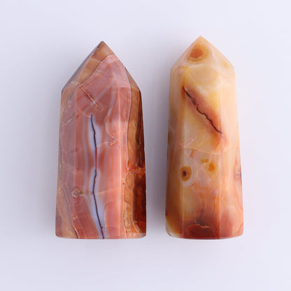 Carnelian Towers Set of 11 - Expert Wholesale and Supplier of Wholesale Crystals & Bulk Gemstones, ["carnelian","Madagascar","Towers"]