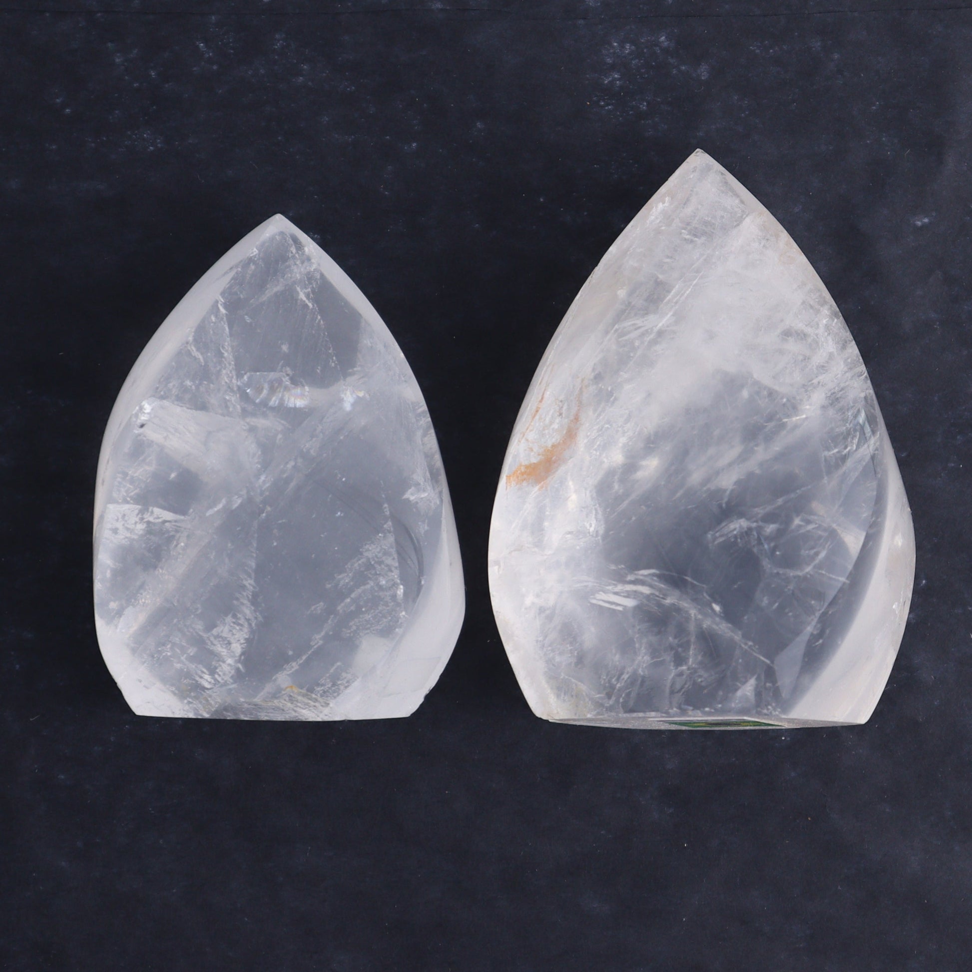 Imperfect Clear Quartz Flames Set of 6 - Expert Wholesale and Supplier of Wholesale Crystals & Bulk Gemstones, ["Brazil","Clear Quartz","flames","Quartz"]