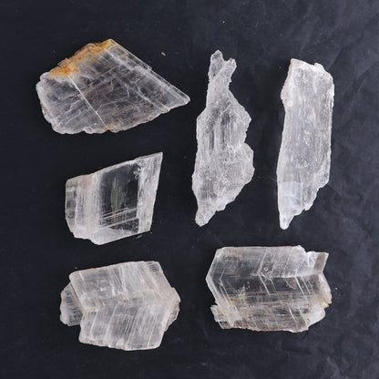 Selenite Slices Set of 6