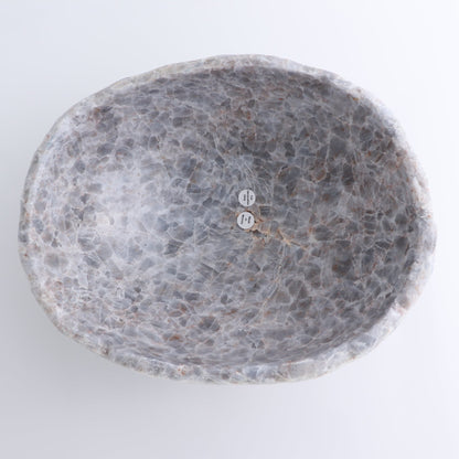 Blue Calcite Bowl 10"