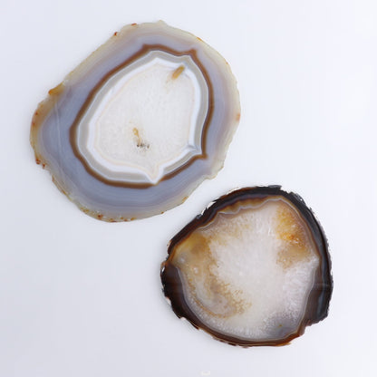 Agate Slices Set of 5