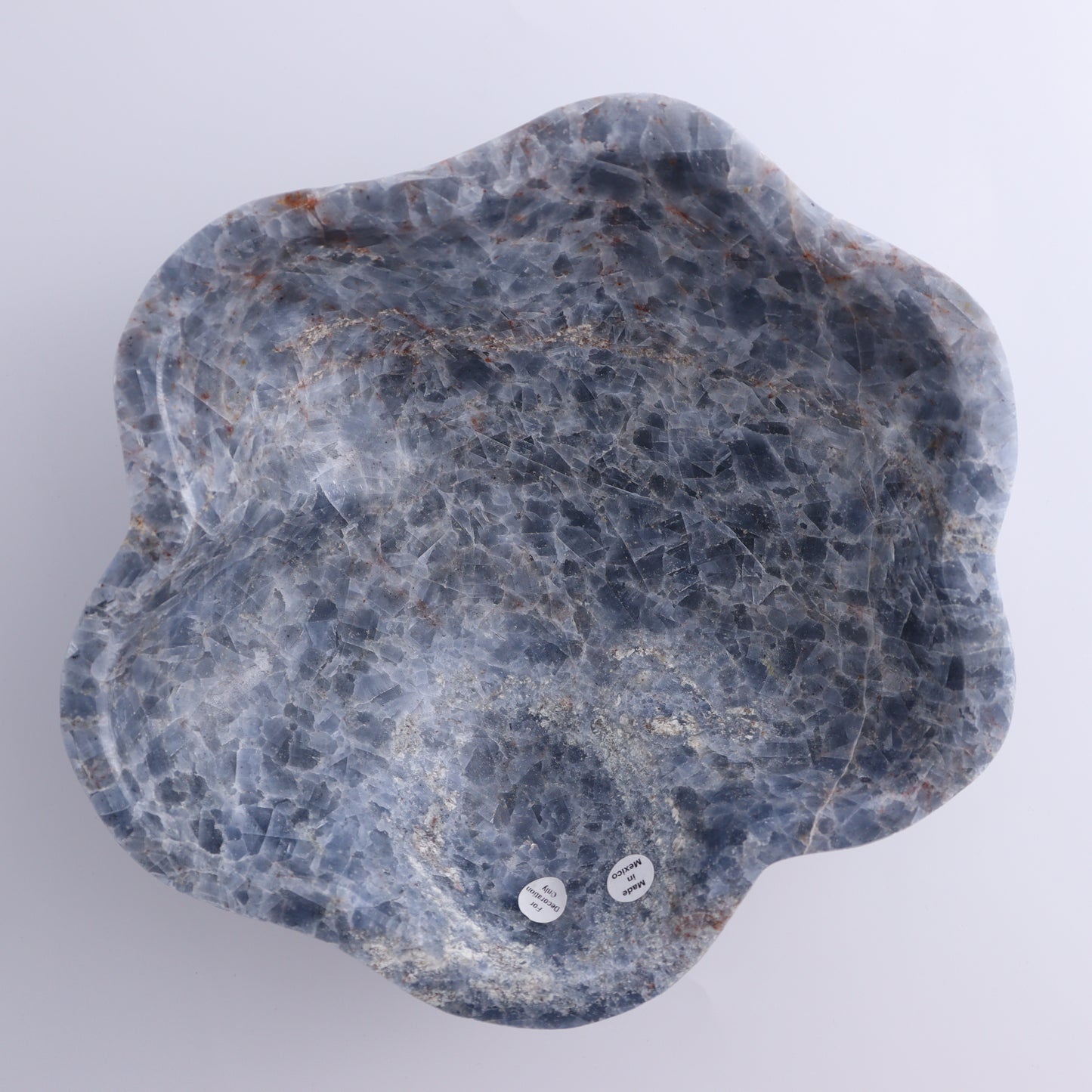 Blue Calcite Bowl - Expert Wholesale and Supplier of Wholesale Crystals & Bulk Gemstones, ["Blue Calcite","bowl","Bowls","Calcite","Mexico"]