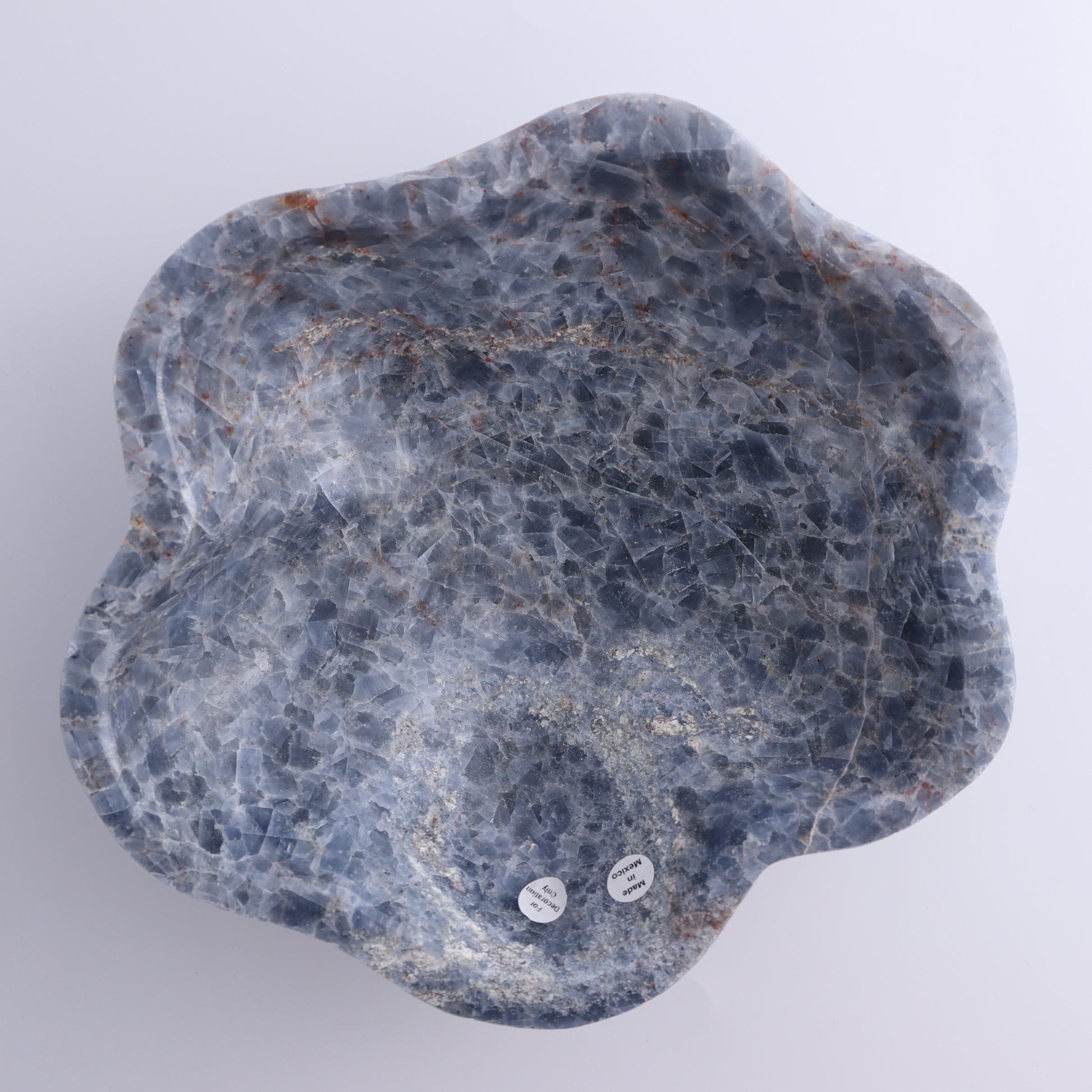 Blue Calcite Bowl - Expert Wholesale and Supplier of Wholesale Crystals & Bulk Gemstones, ["Blue Calcite","bowl","Bowls","Calcite","Mexico"]