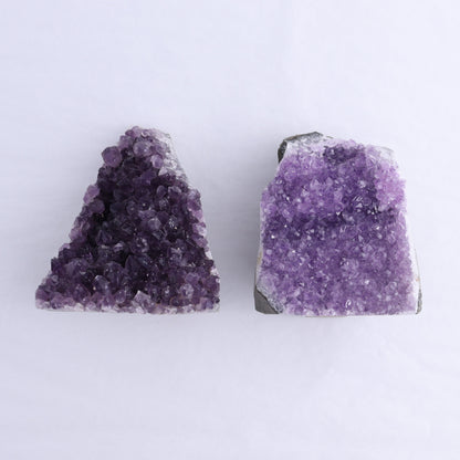 Uruguay Amethyst Cut Base Set of 8 - Expert Wholesale and Supplier of Wholesale Crystals & Bulk Gemstones, ["Amethyst","Cut Base","Uruguay"]