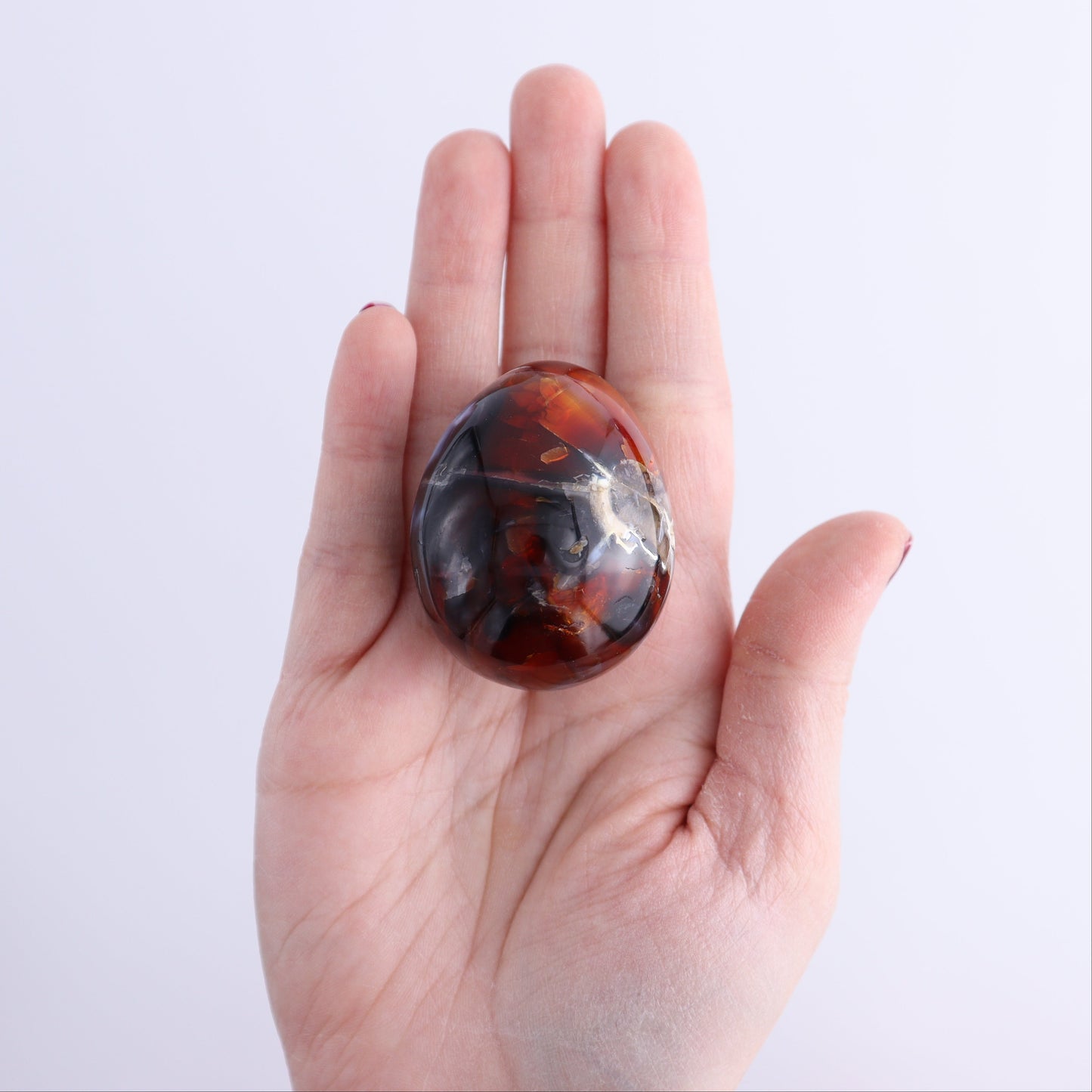 Carnelian Eggs Set of 12 - Expert Wholesale and Supplier of Wholesale Crystals & Bulk Gemstones, ["carnelian","Eggs","Madagascar"]