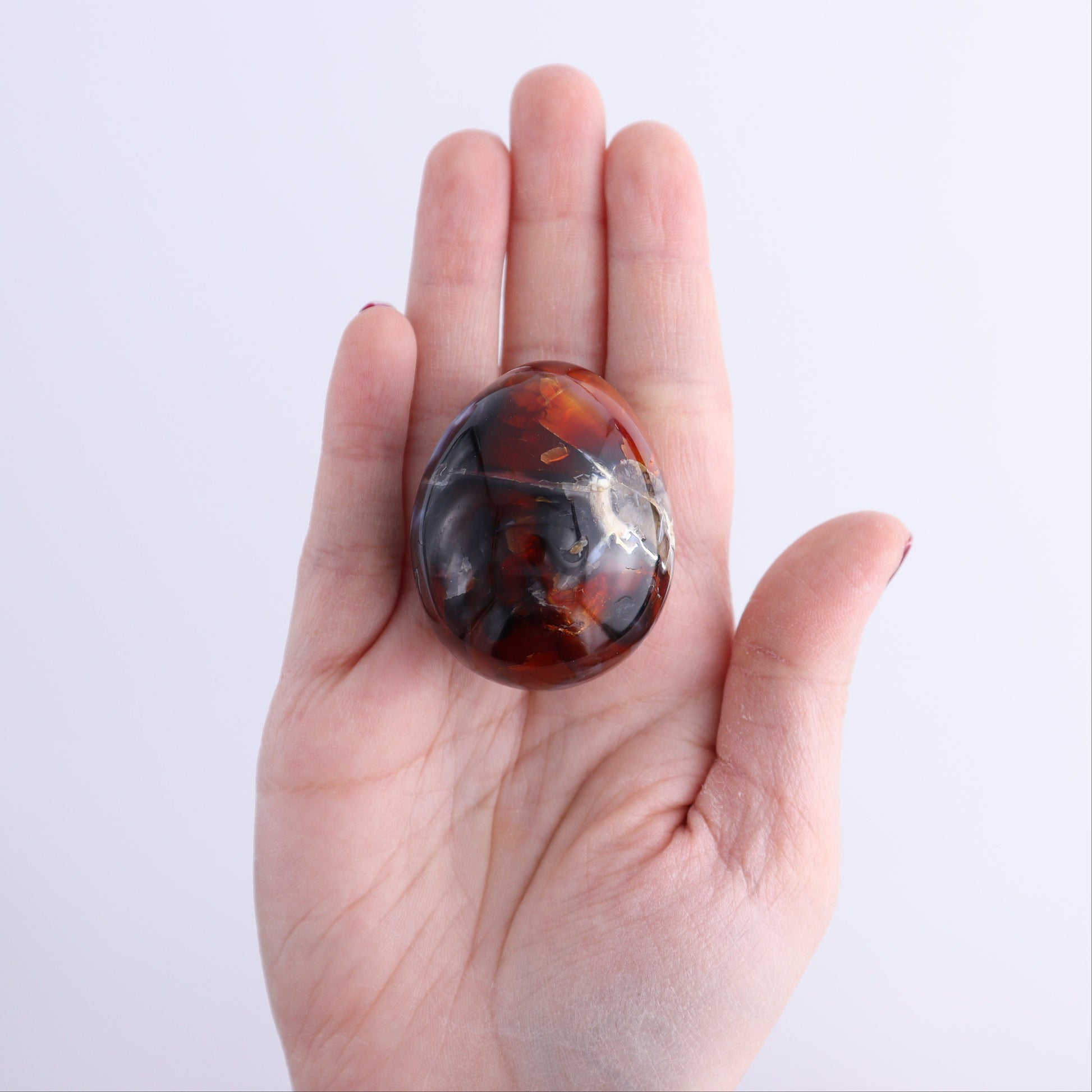 Carnelian Eggs Set of 12 - Expert Wholesale and Supplier of Wholesale Crystals & Bulk Gemstones, ["carnelian","Eggs","Madagascar"]
