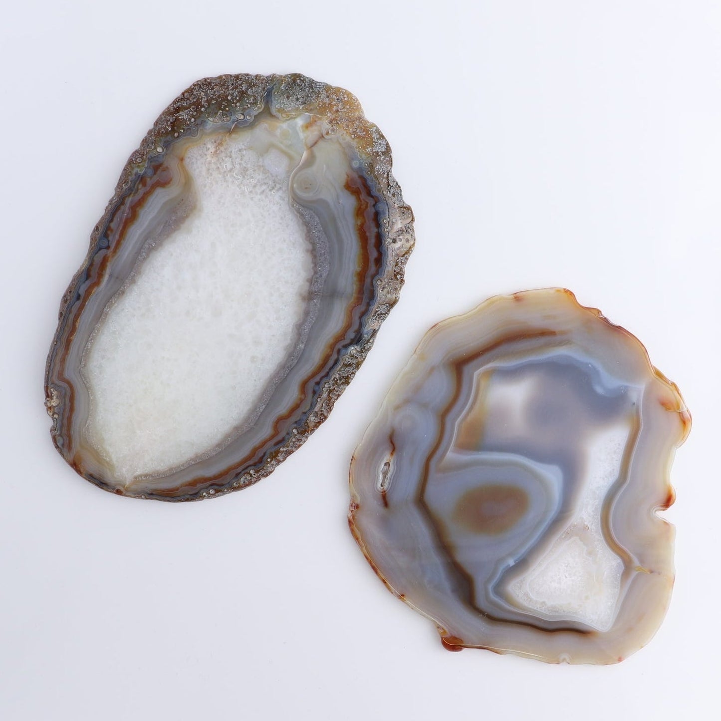 Agate Slices Set of 5