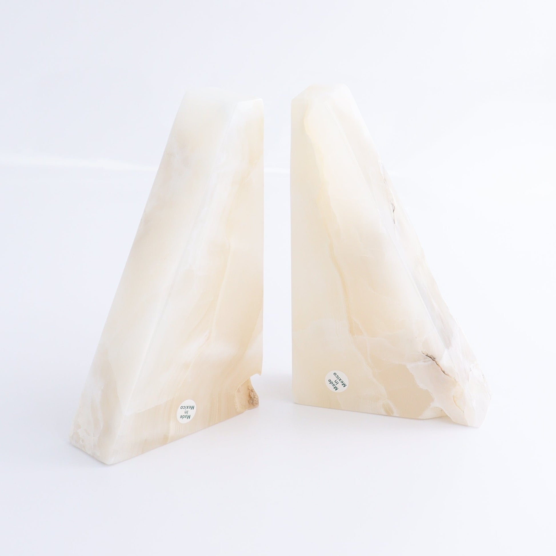 Calcite/Onyx Bookends Set of 10 pairs - Expert Wholesale and Supplier of Wholesale Crystals & Bulk Gemstones, ["Bookends","Calcite","onyx"]