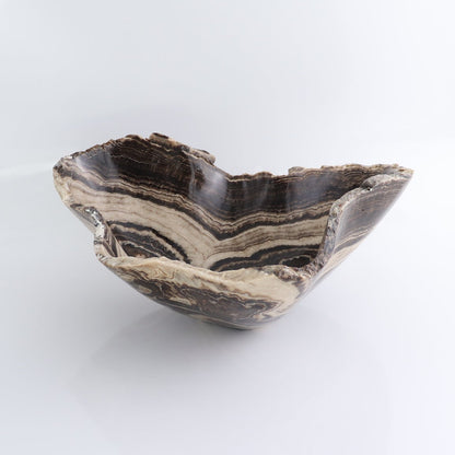 Mexican Onyx/Calcite Bowl 12"