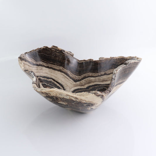 Mexican Onyx/Calcite Bowl 12"