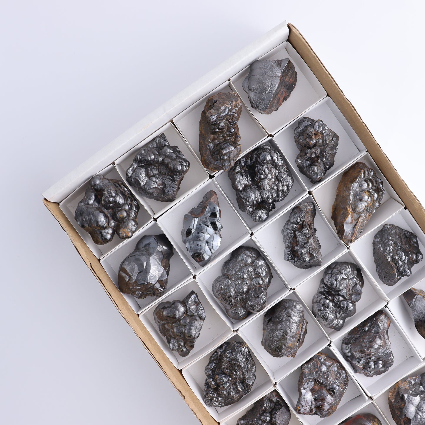 Hematite Rough Set of 24 - Expert Wholesale and Supplier of Wholesale Crystals & Bulk Gemstones, ["Hematite","Morocco","Rough"]