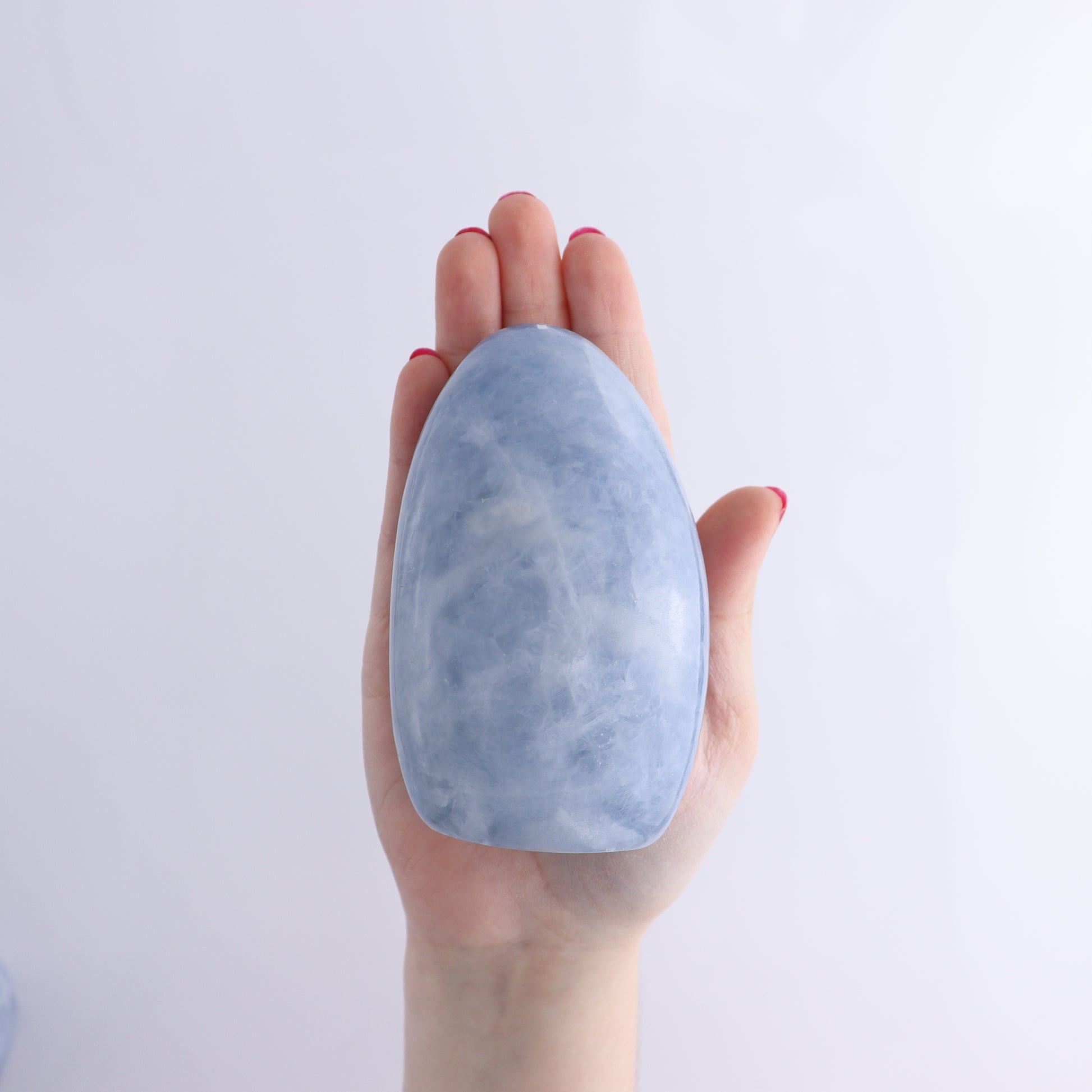 Blue Calcite Set of 4 - Expert Wholesale and Supplier of Wholesale Crystals & Bulk Gemstones, ["Blue Calcite","Calcite","Freeform","Madagascar"]
