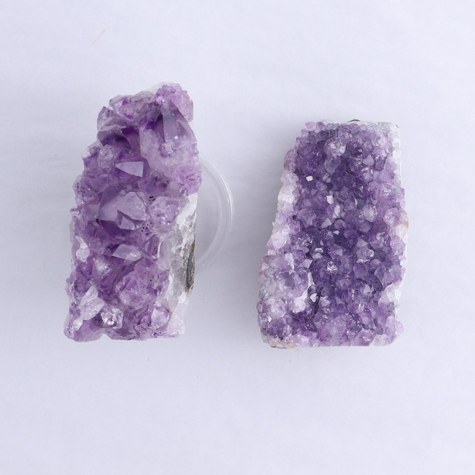 Uruguay Amethyst Cut Base Set of 8 - Expert Wholesale and Supplier of Wholesale Crystals & Bulk Gemstones, ["Amethyst","Cut Base","Uruguay"]