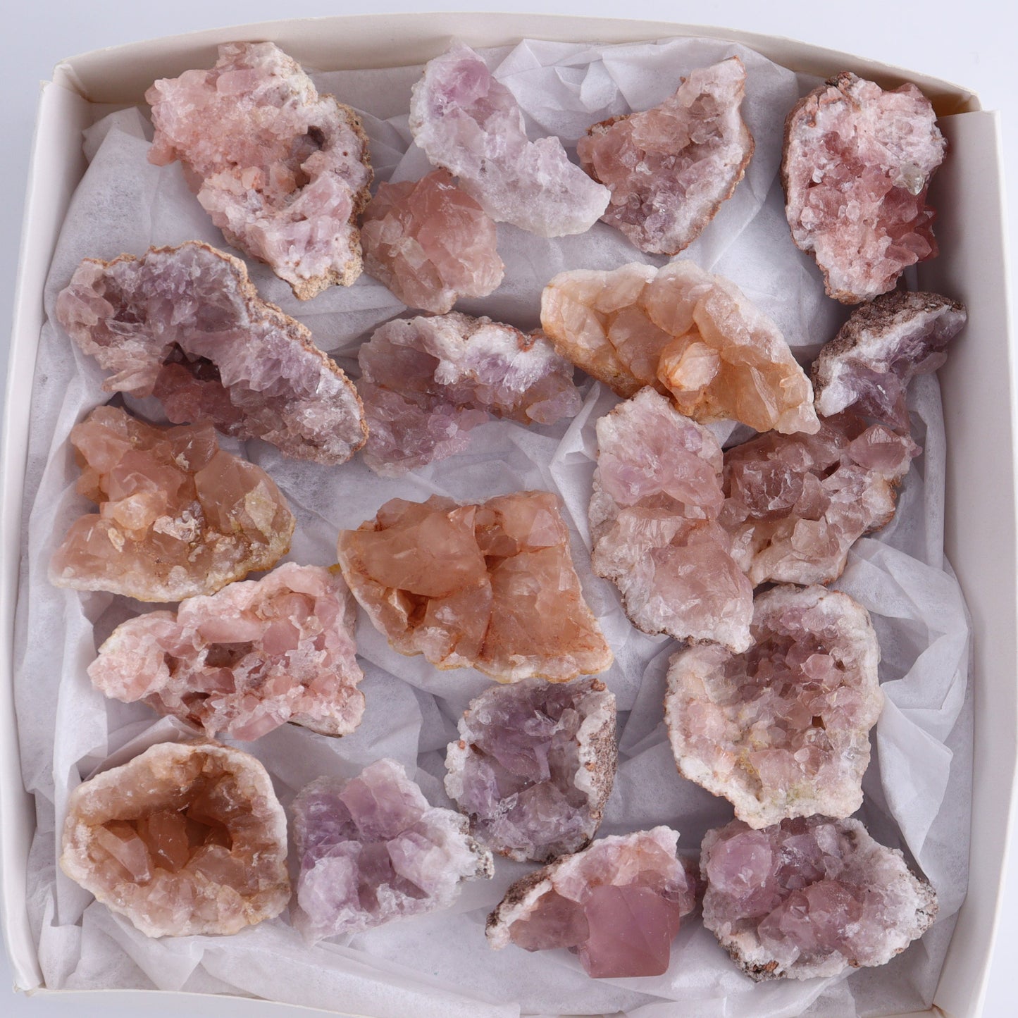 Pink Amethyst Roughs Flat - Expert Wholesale and Supplier of Wholesale Crystals & Bulk Gemstones, ["Amethyst","Pink Amethyst"]