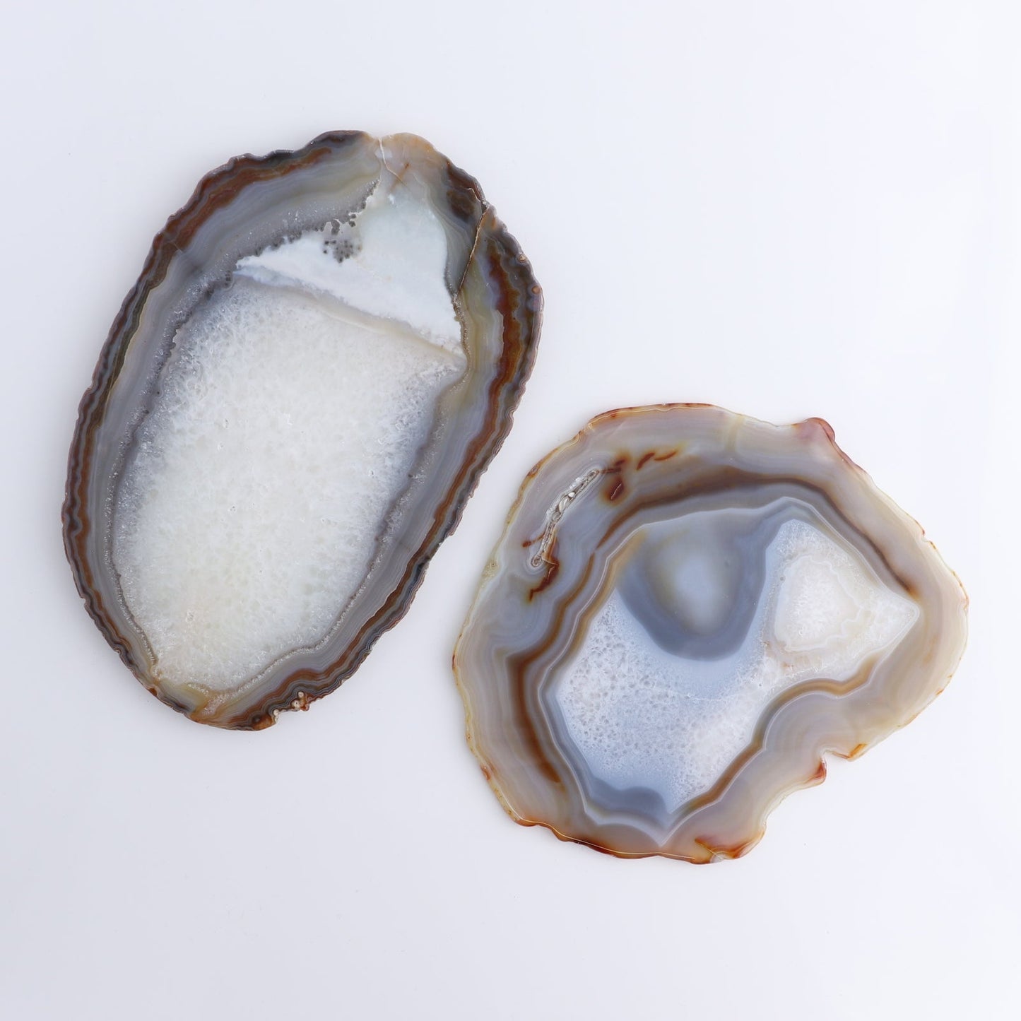 Agate Slices Set of 5
