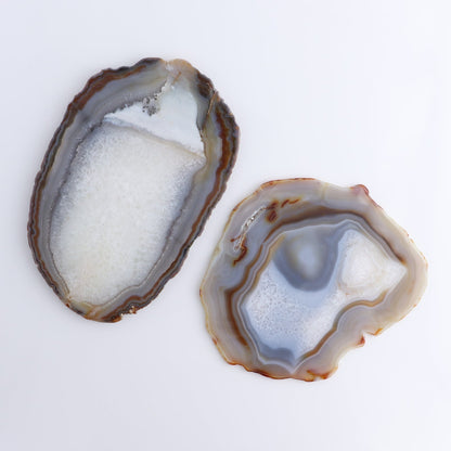 Agate Slices Set of 5