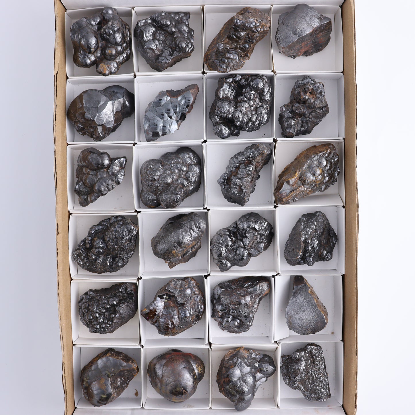 Hematite Rough Set of 24 - Expert Wholesale and Supplier of Wholesale Crystals & Bulk Gemstones, ["Hematite","Morocco","Rough"]