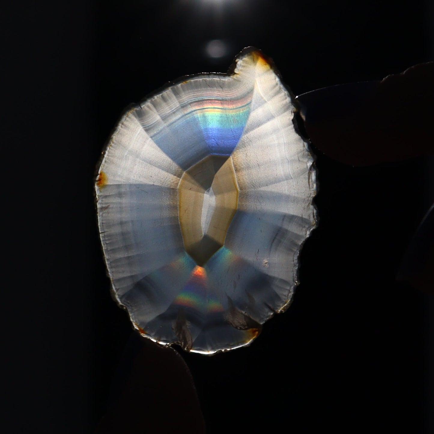 Iris Agate Slices Set of 10 - Expert Wholesale and Supplier of Wholesale Crystals & Bulk Gemstones, ["Agate","Iris Agate","Slices and Slabs"]