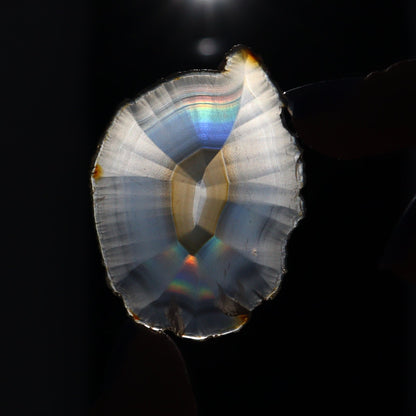 Iris Agate Slices Set of 10 - Expert Wholesale and Supplier of Wholesale Crystals & Bulk Gemstones, ["Agate","Iris Agate","Slices and Slabs"]