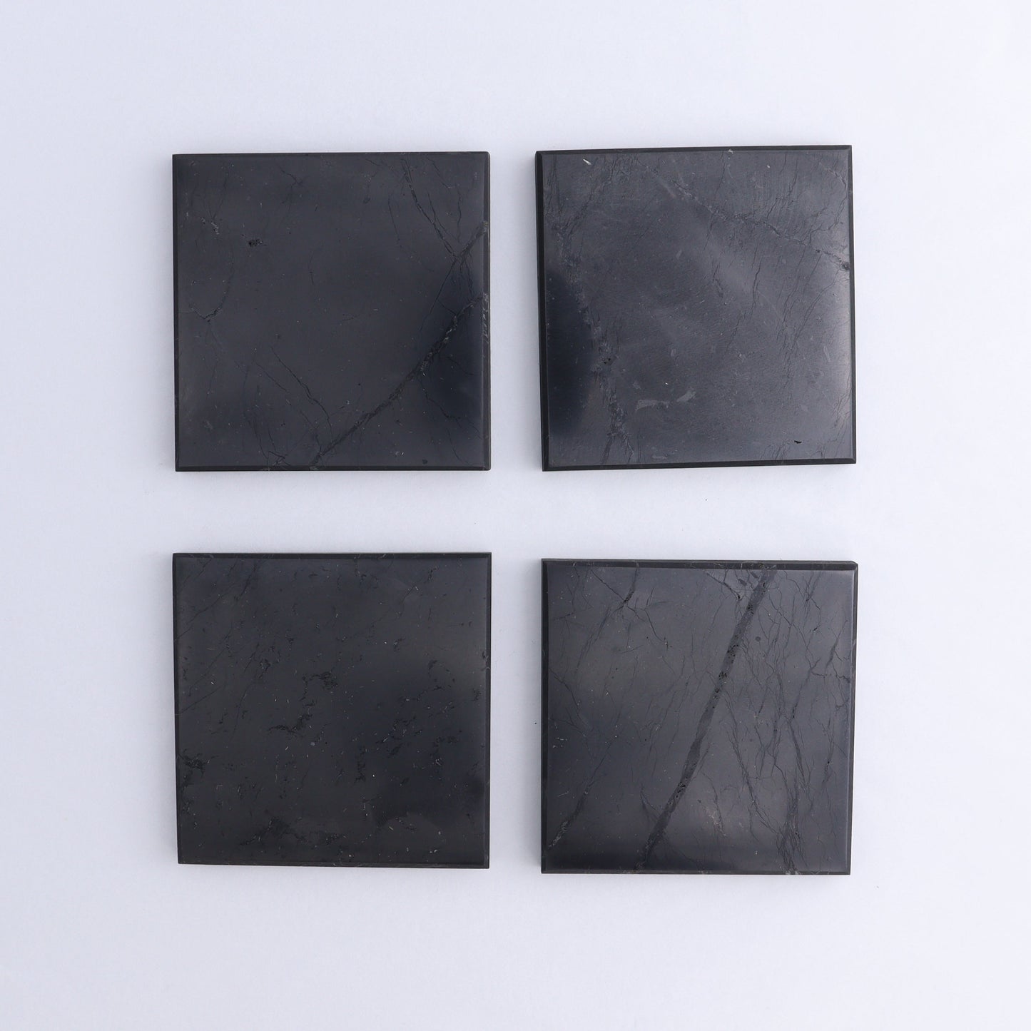 One Shungite Square Charging Plate - Expert Wholesale and Supplier of Wholesale Crystals & Bulk Gemstones, ["plate","Russia","Shungite","Square"]