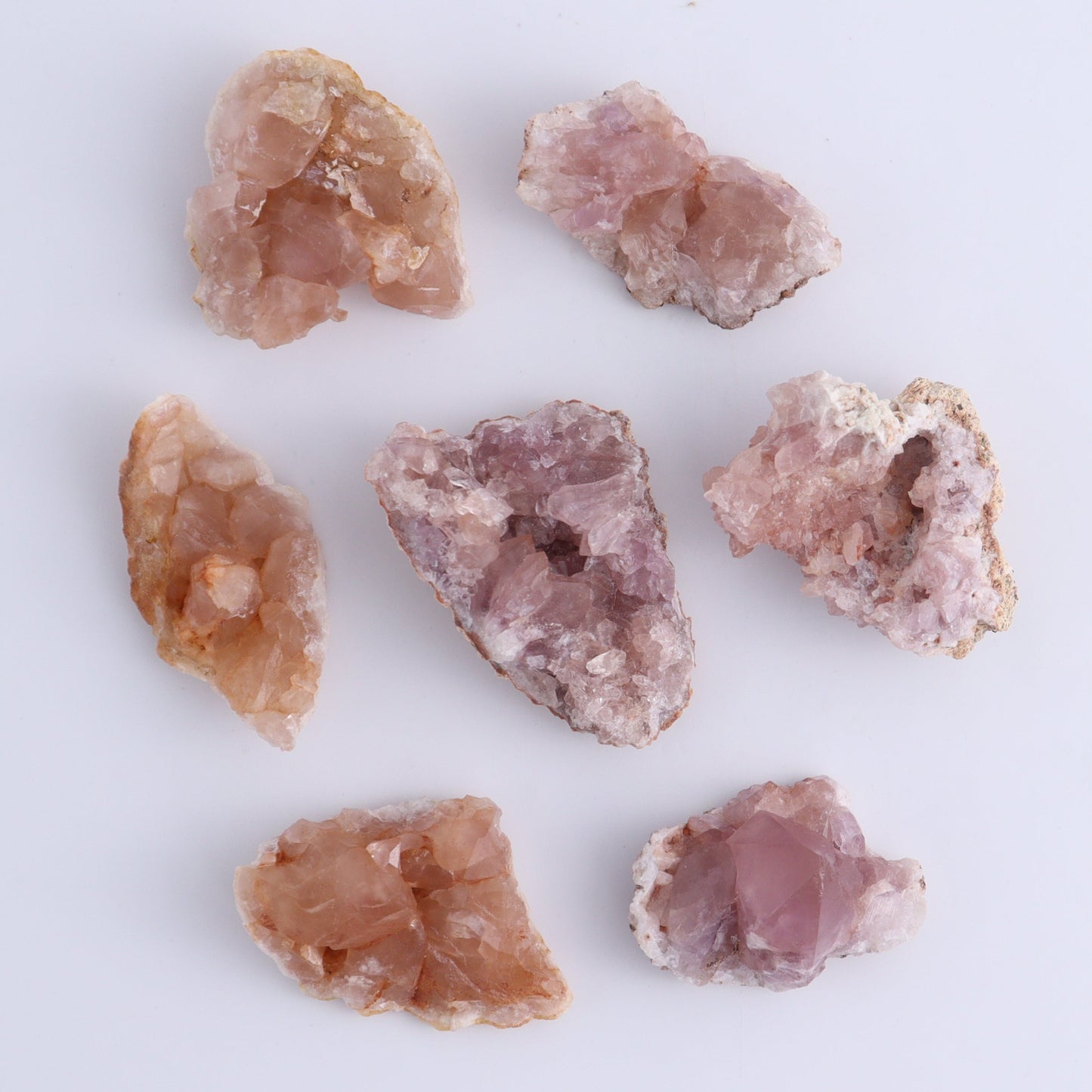 Pink Amethyst Roughs Flat - Expert Wholesale and Supplier of Wholesale Crystals & Bulk Gemstones, ["Amethyst","Pink Amethyst"]