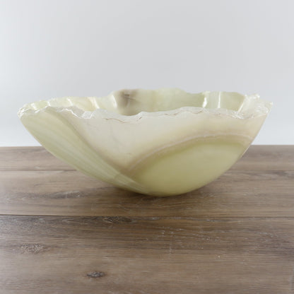 Mexican Onyx/Calcite Bowl 16"