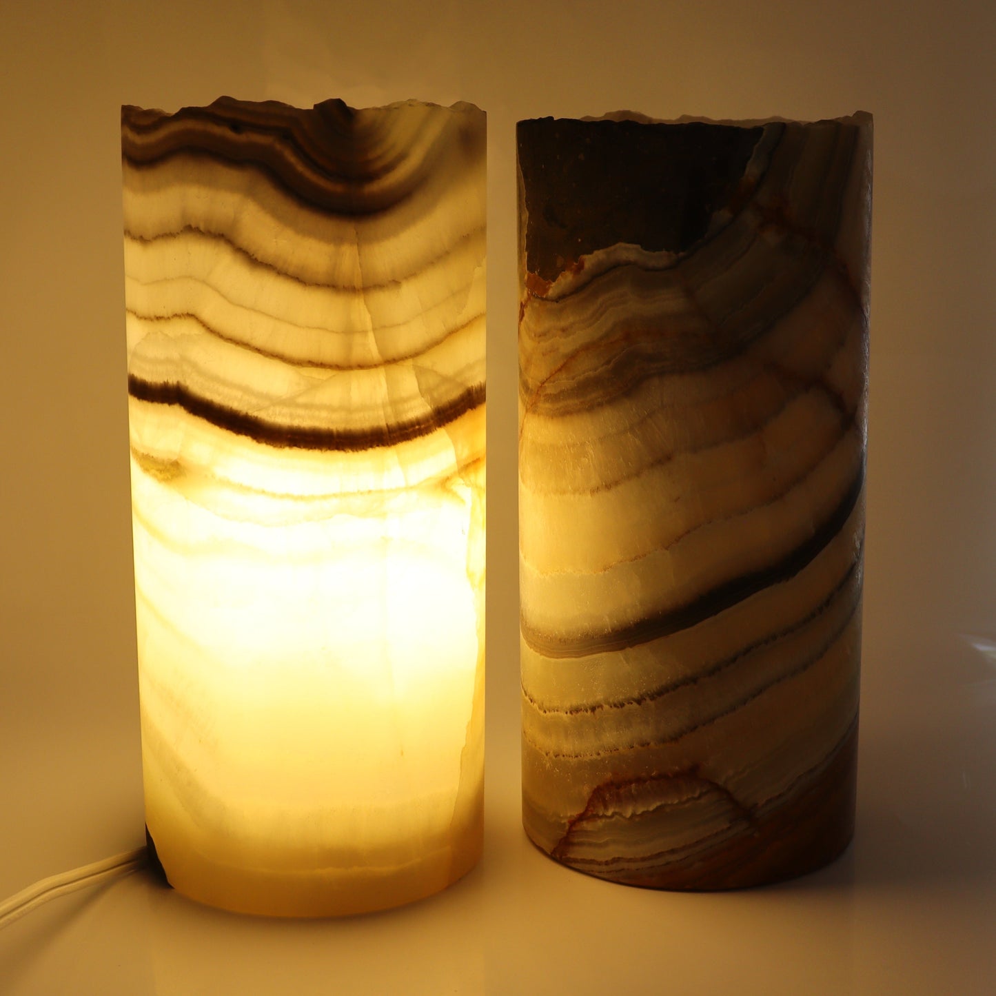 Onyx Lamps Set of 2 - Expert Wholesale and Supplier of Wholesale Crystals & Bulk Gemstones, ["Lamps","Mexico","onyx"]