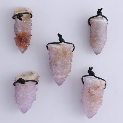 Cactus Quartz Pendants Set of 15 - Expert Wholesale and Supplier of Wholesale Crystals & Bulk Gemstones, ["cactus quartz","Pendant"]