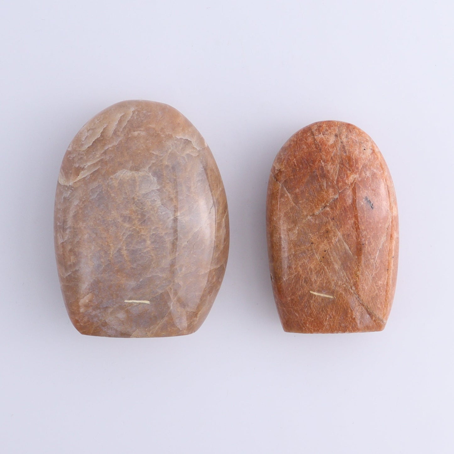 Peach Moonstone Freeform Set of 8 - Expert Wholesale and Supplier of Wholesale Crystals & Bulk Gemstones, ["Freeforms","Peach Moonstone"]