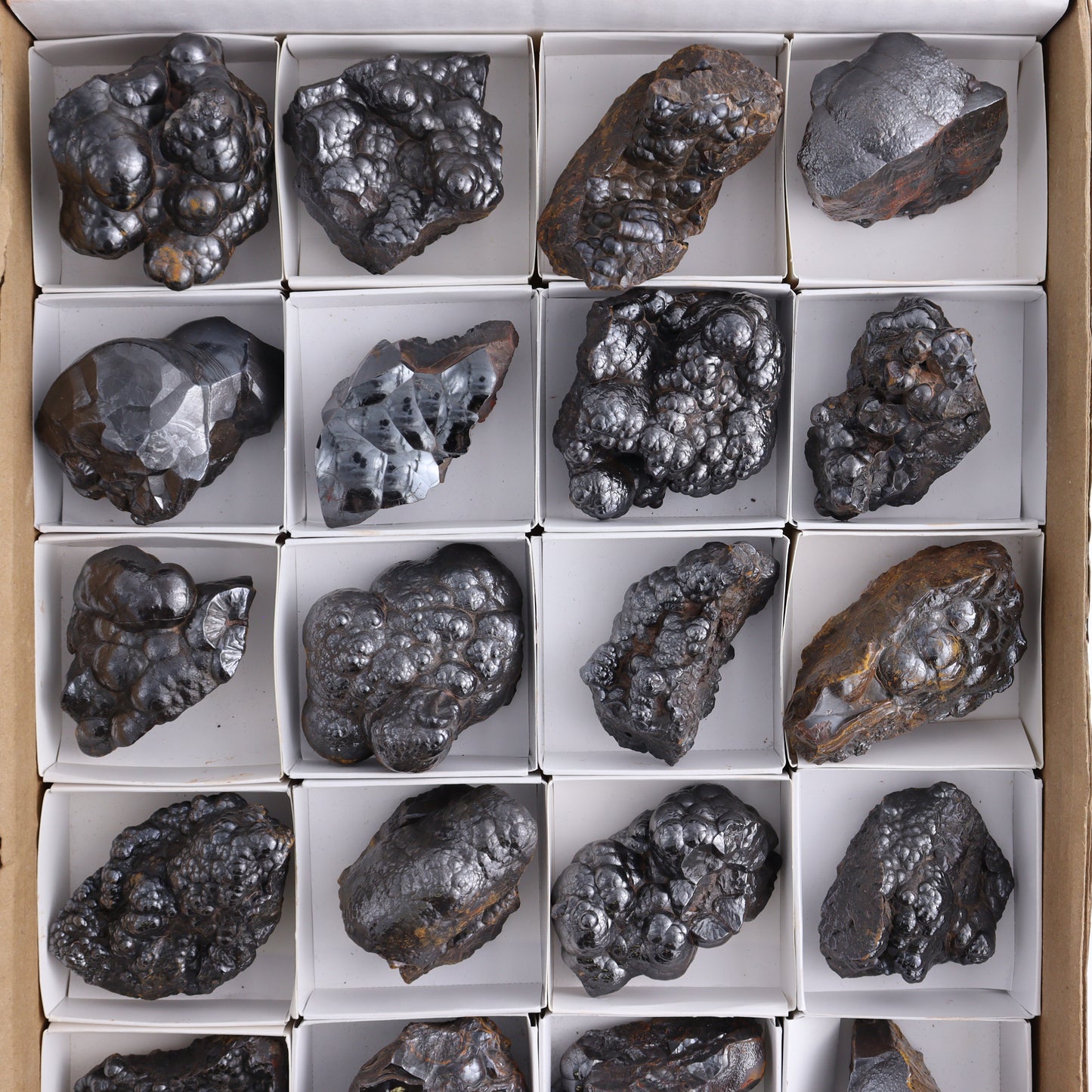 Hematite Rough Set of 24 - Expert Wholesale and Supplier of Wholesale Crystals & Bulk Gemstones, ["Hematite","Morocco","Rough"]