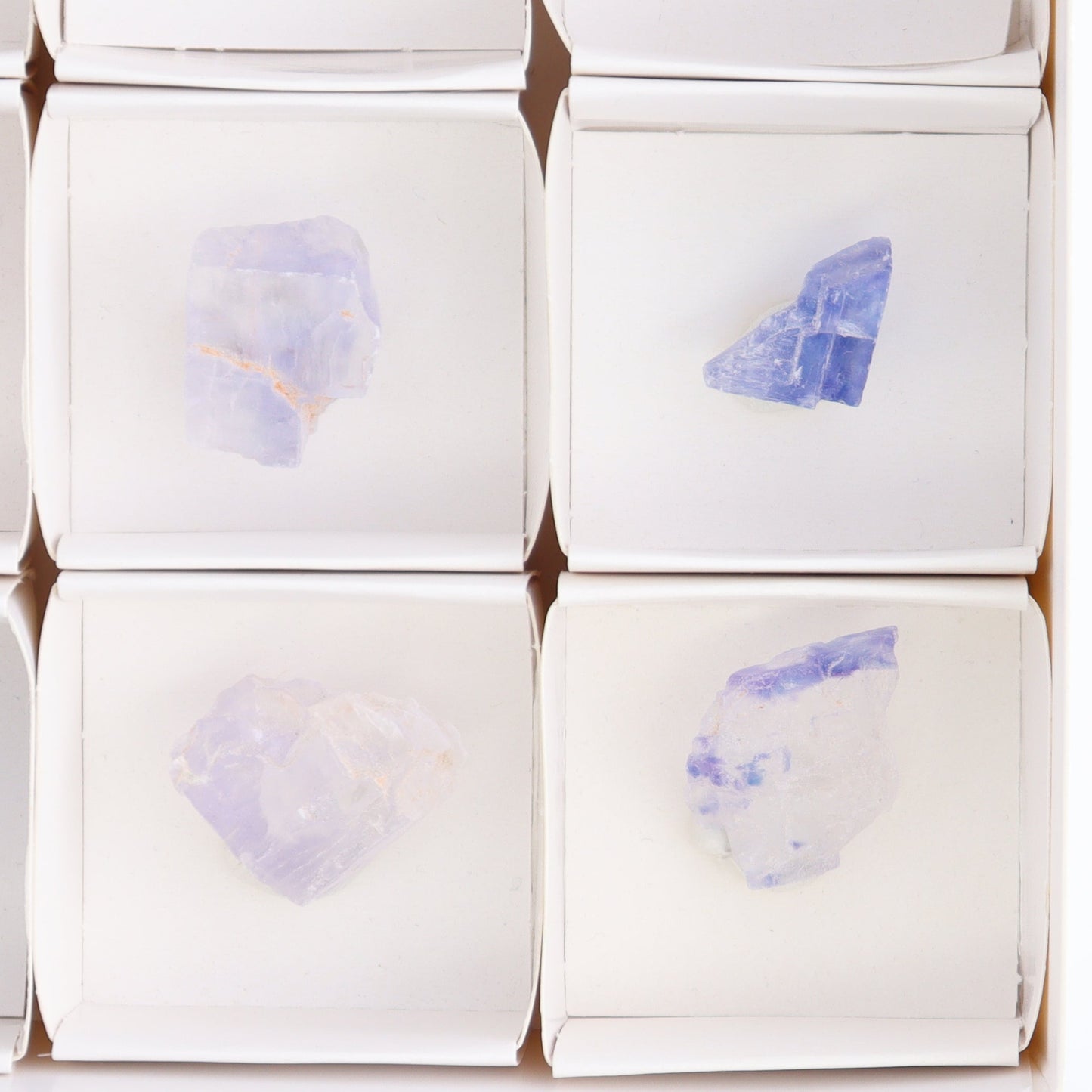 Canadian Blue Halite Rough Set of 9