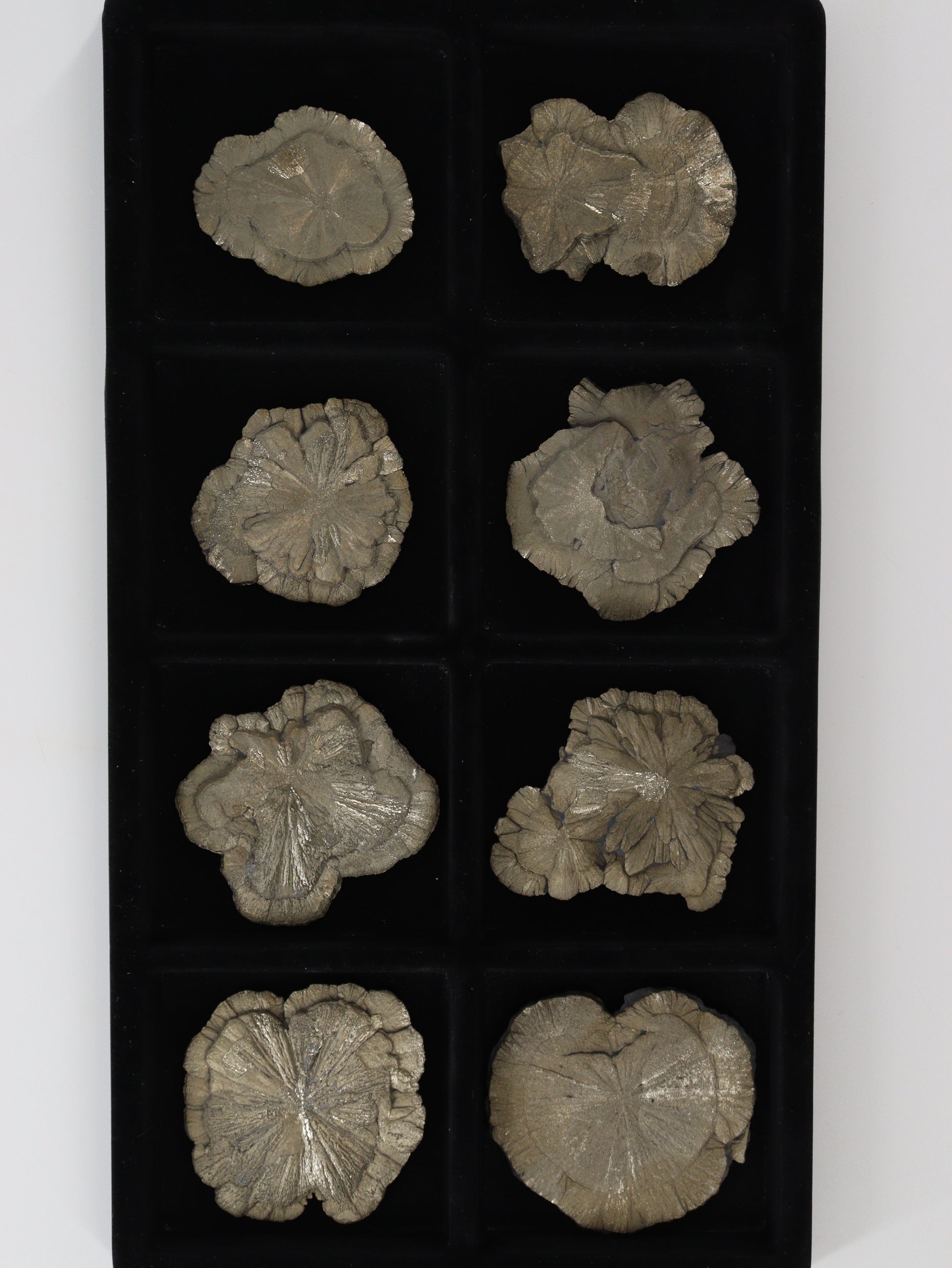 Pyrite Slices and Slabs Set of 8 - Expert Wholesale and Supplier of Wholesale Crystals & Bulk Gemstones, []