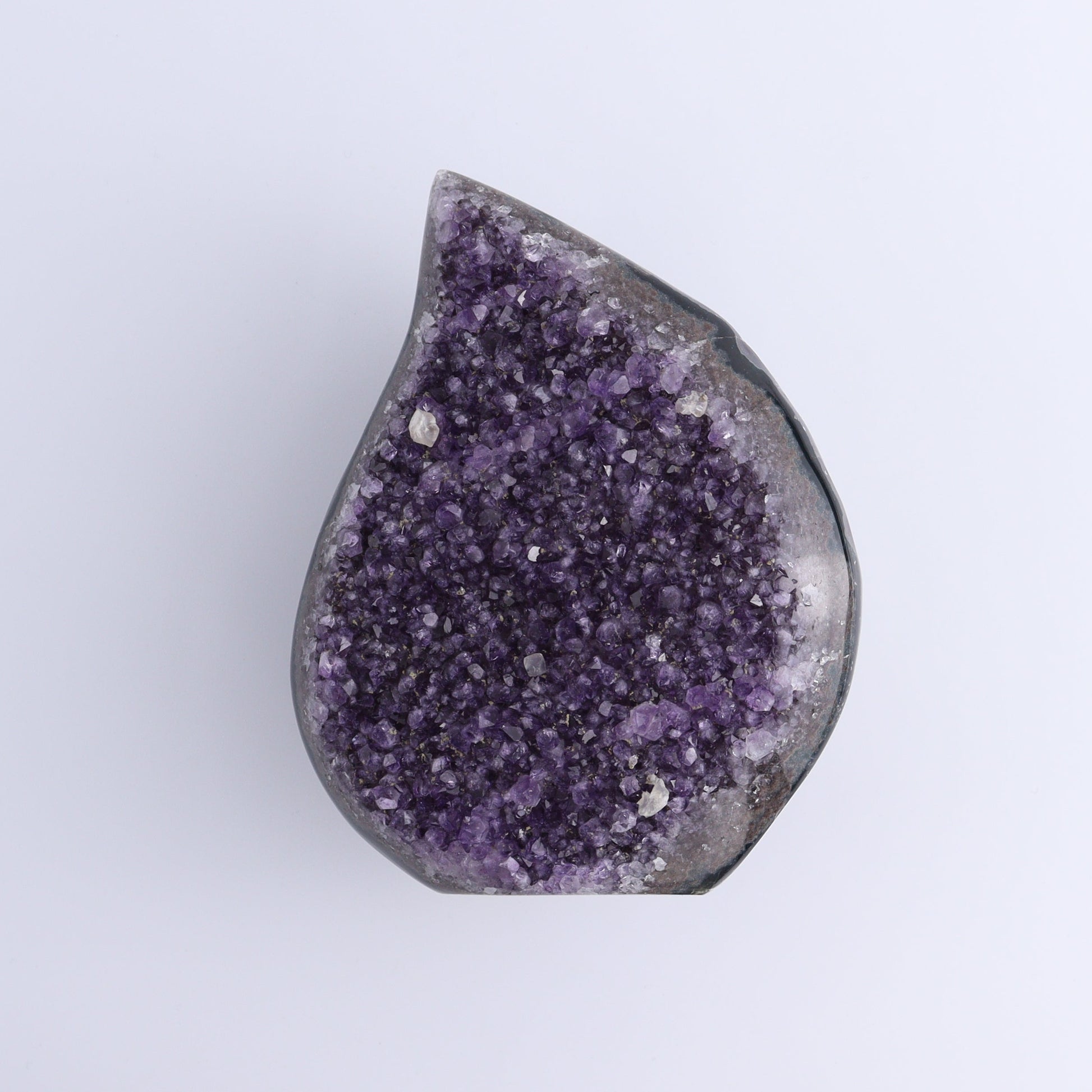 Uruguay Druzy Amethyst Flames Set of 4 - Expert Wholesale and Supplier of Wholesale Crystals & Bulk Gemstones, ["Amethyst","flames","Uruguay"]