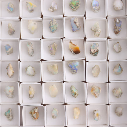 Ethiopian Opal Set of 54 - Expert Wholesale and Supplier of Wholesale Crystals & Bulk Gemstones, ["Ethiopia","ethiopian opal","Opal"]