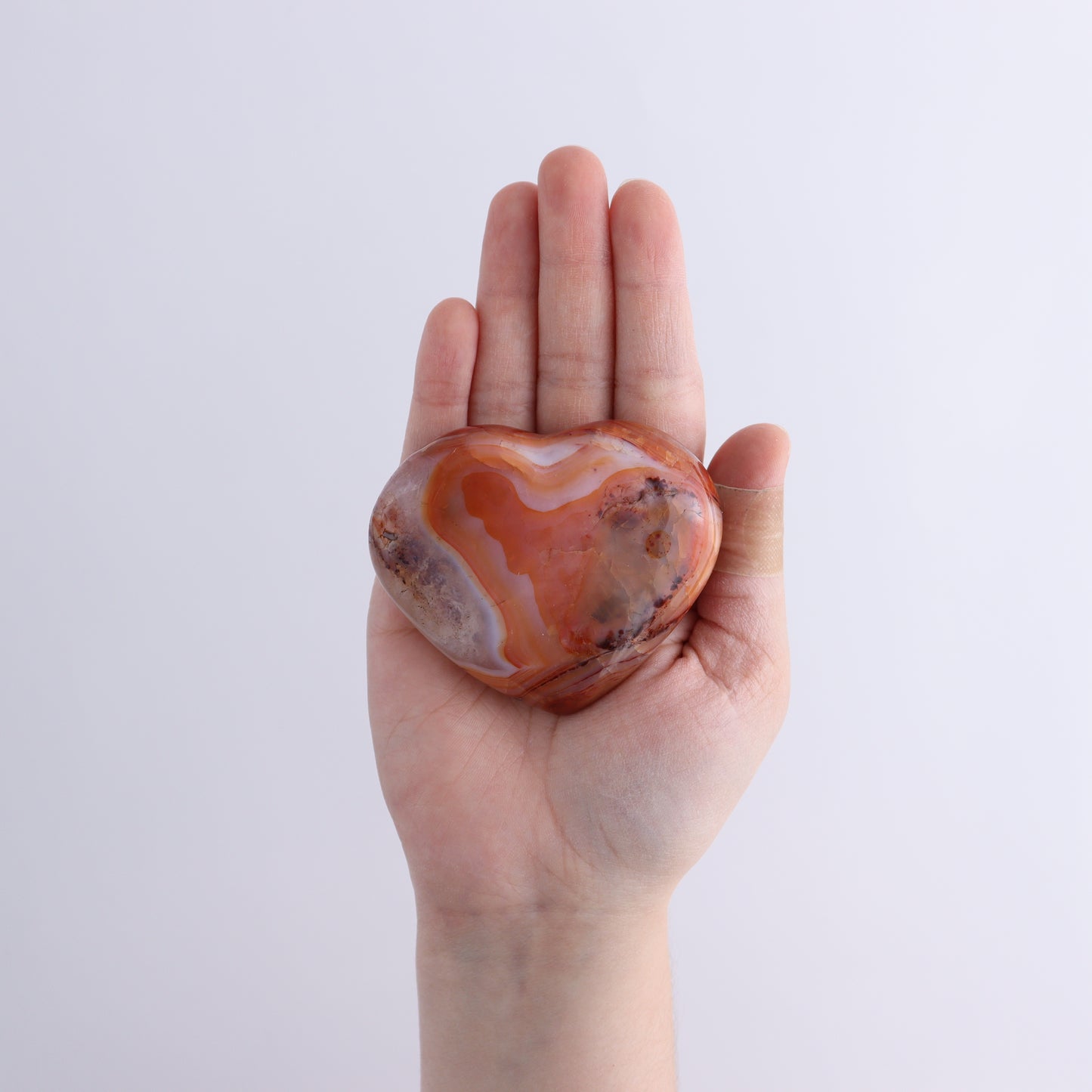 Carnelian Hearts Set of 12 - Expert Wholesale and Supplier of Wholesale Crystals & Bulk Gemstones, ["carnelian","Hearts","Madagascar"]