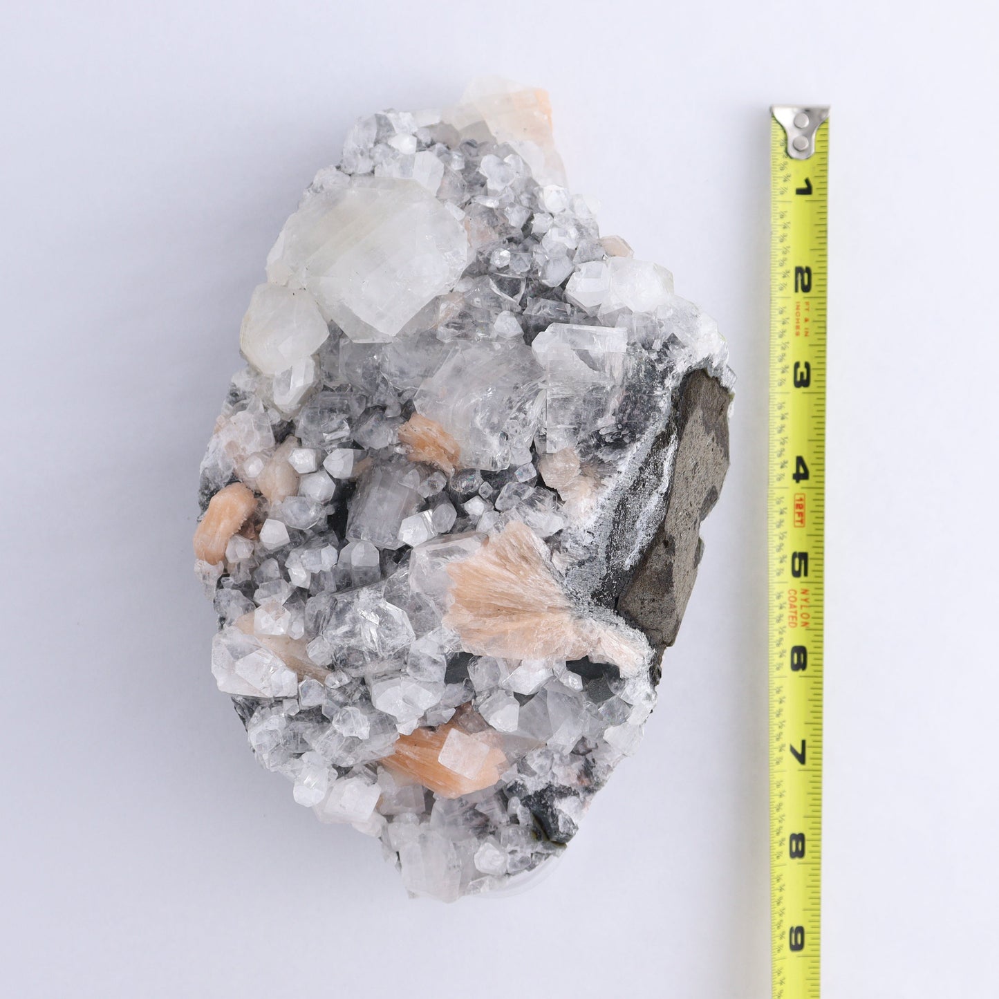 Apophyllite on Chalcedony Cluster - Expert Wholesale and Supplier of Wholesale Crystals & Bulk Gemstones, ["Apophyllite","Chalcedony","Clusters"]