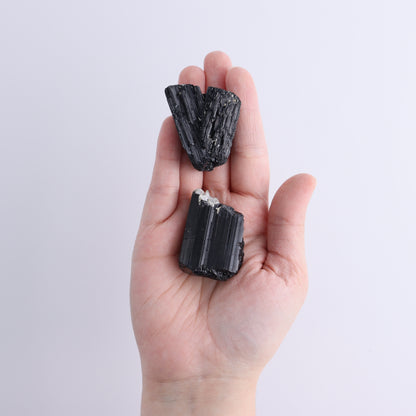 Black Tourmaline Roughs Set of 35 - Expert Wholesale and Supplier of Wholesale Crystals & Bulk Gemstones, ["Black Tourmaline","Madagascar","Rough","Tourmaline"]