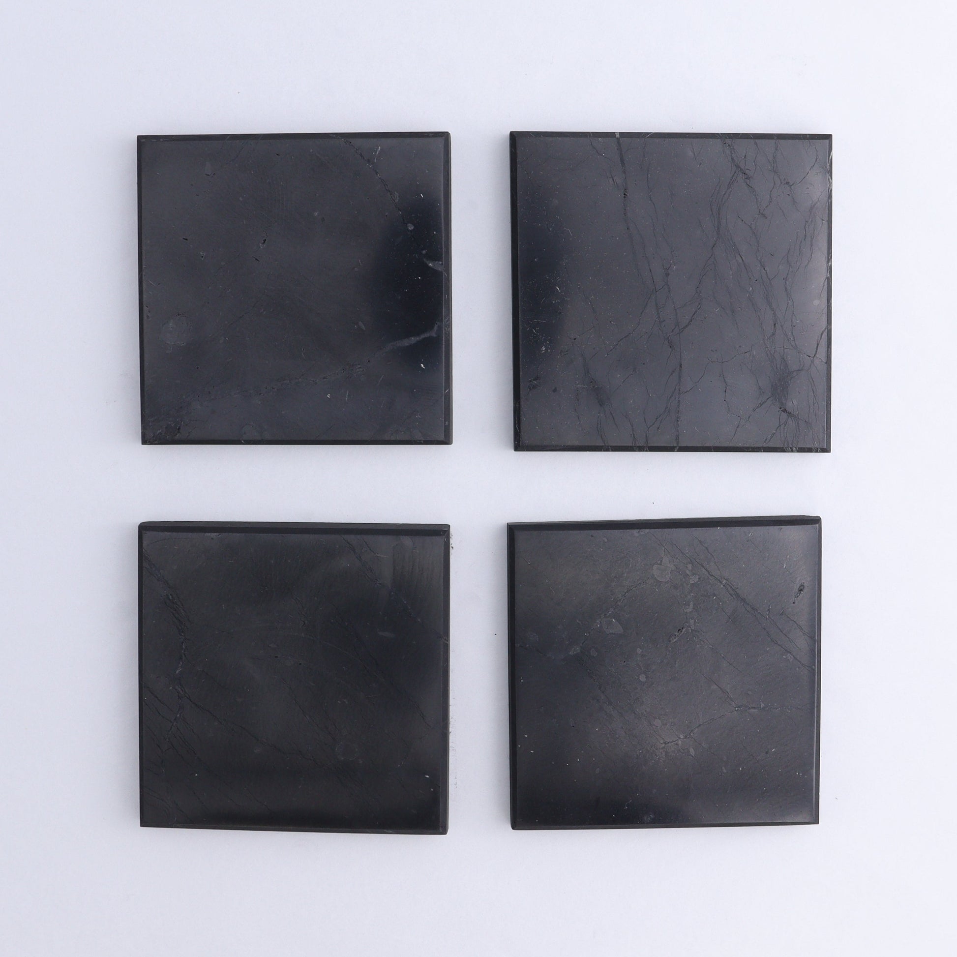 One Shungite Square Charging Plate - Expert Wholesale and Supplier of Wholesale Crystals & Bulk Gemstones, ["plate","Russia","Shungite","Square"]