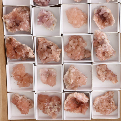 Pink Amethyst Geodes Set of 27