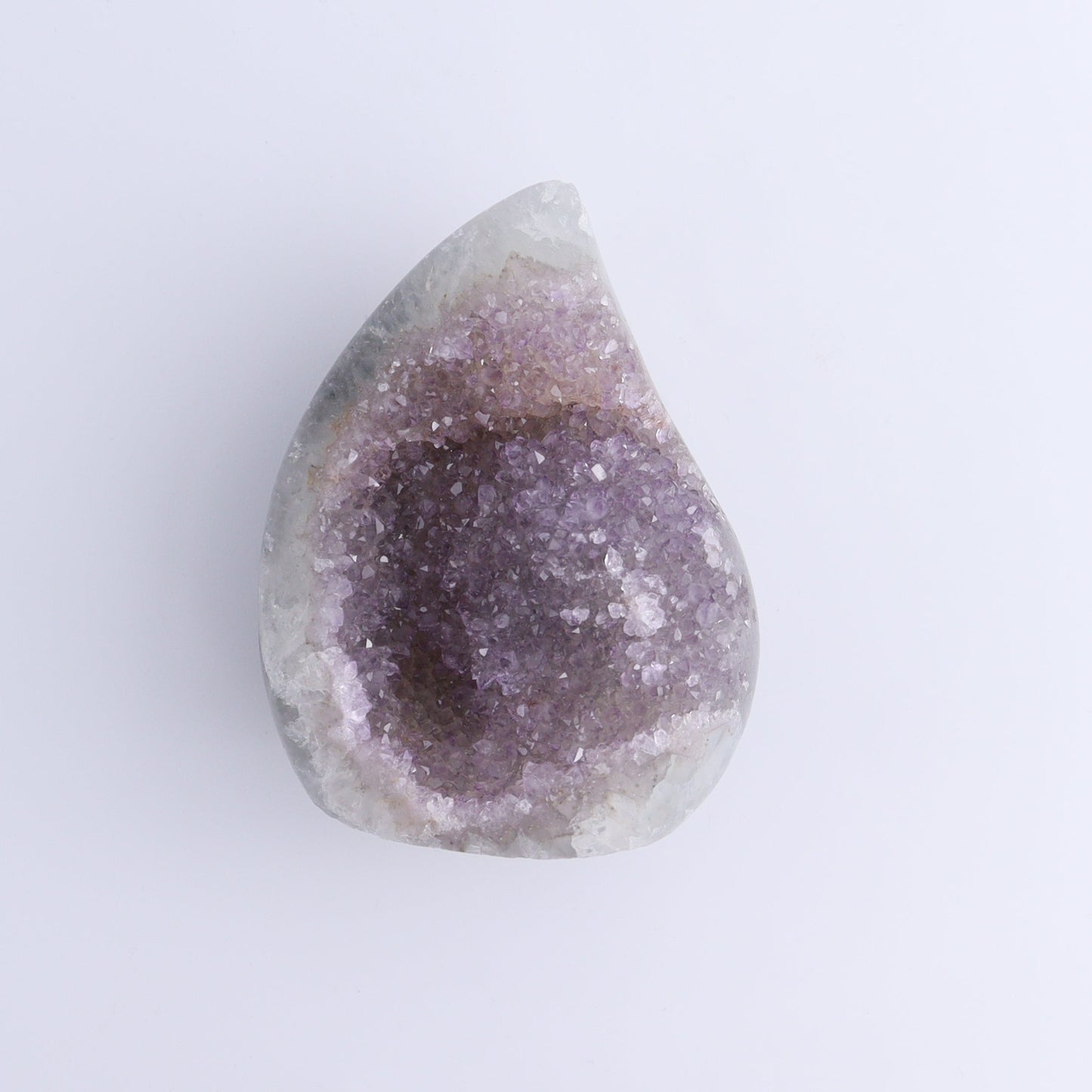 Uruguay Druzy Amethyst Flames Set of 4 - Expert Wholesale and Supplier of Wholesale Crystals & Bulk Gemstones, ["Amethyst","flames","Uruguay"]