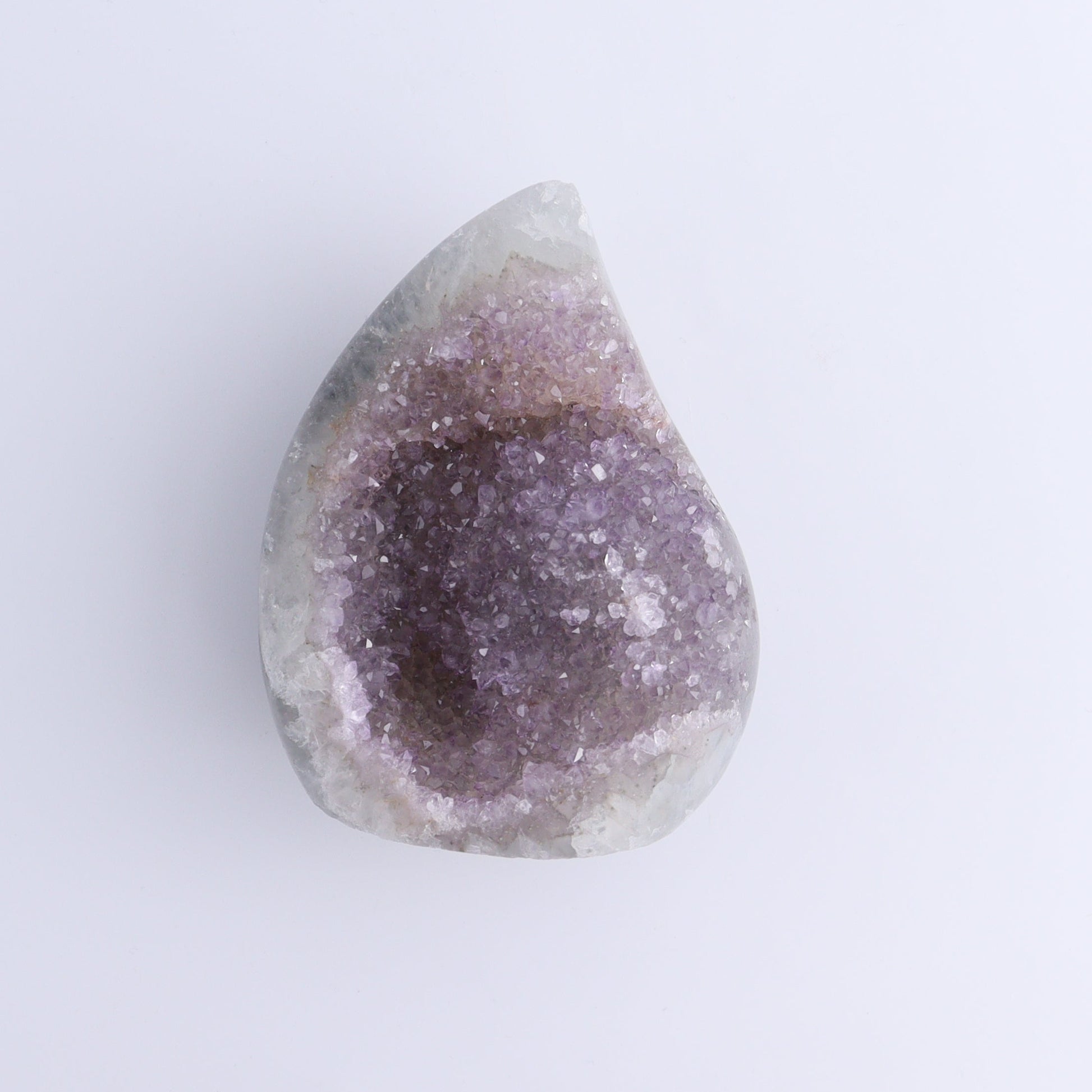 Uruguay Druzy Amethyst Flames Set of 4 - Expert Wholesale and Supplier of Wholesale Crystals & Bulk Gemstones, ["Amethyst","flames","Uruguay"]