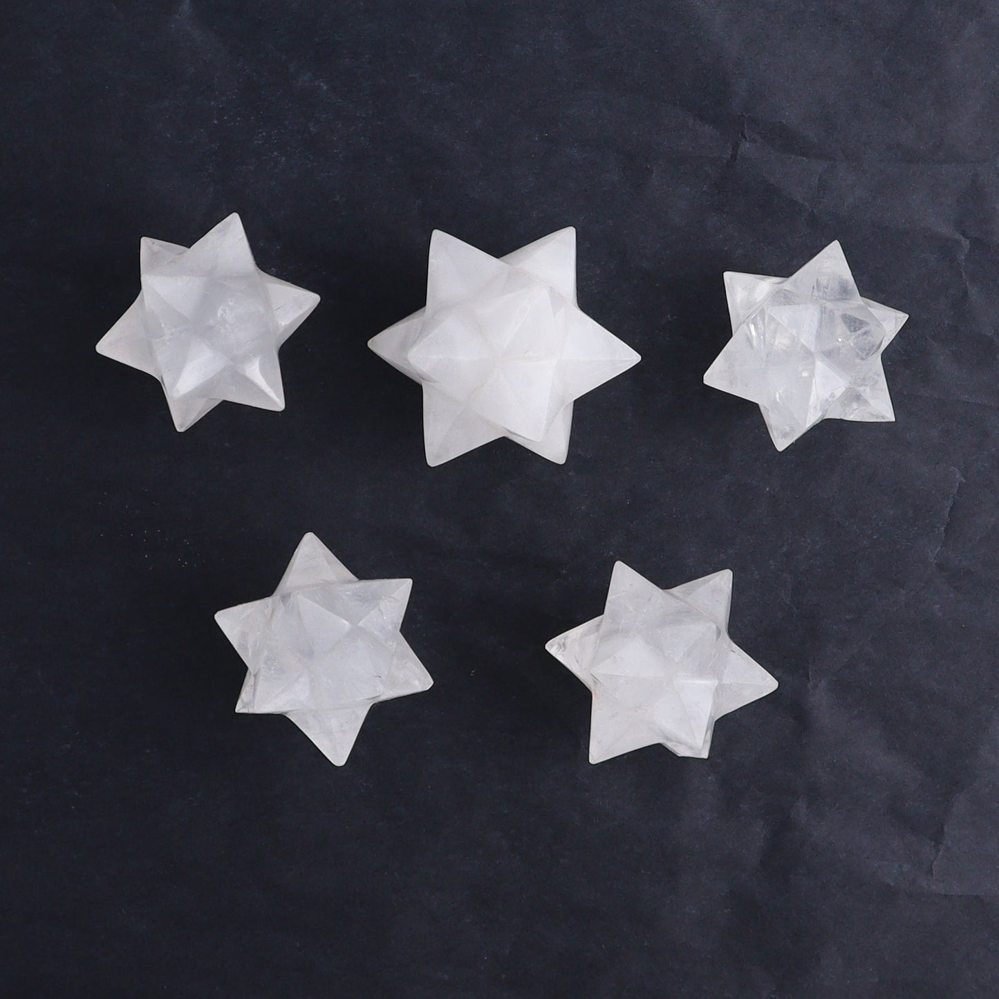 Quartz Stars Set of 14 & 1 Cute Based Star - Expert Wholesale and Supplier of Wholesale Crystals & Bulk Gemstones, ["Quartz","stars"]