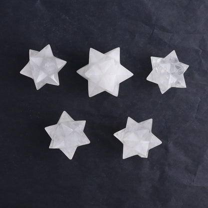 Quartz Stars Set of 14 & 1 Cute Based Star - Expert Wholesale and Supplier of Wholesale Crystals & Bulk Gemstones, ["Quartz","stars"]