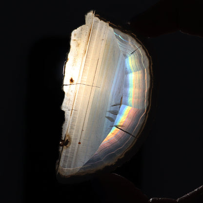 Iris Agate Slices Set of 10 - Expert Wholesale and Supplier of Wholesale Crystals & Bulk Gemstones, ["Agate","Iris Agate","Slices and Slabs"]